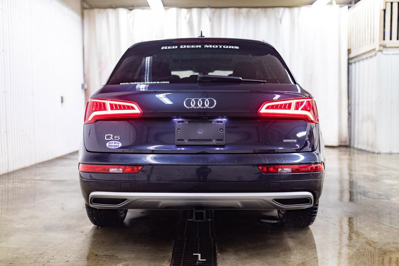 2020 Audi Q5 Quattro Premium Plus Leather Roof Nav BCam Red Deer AB
