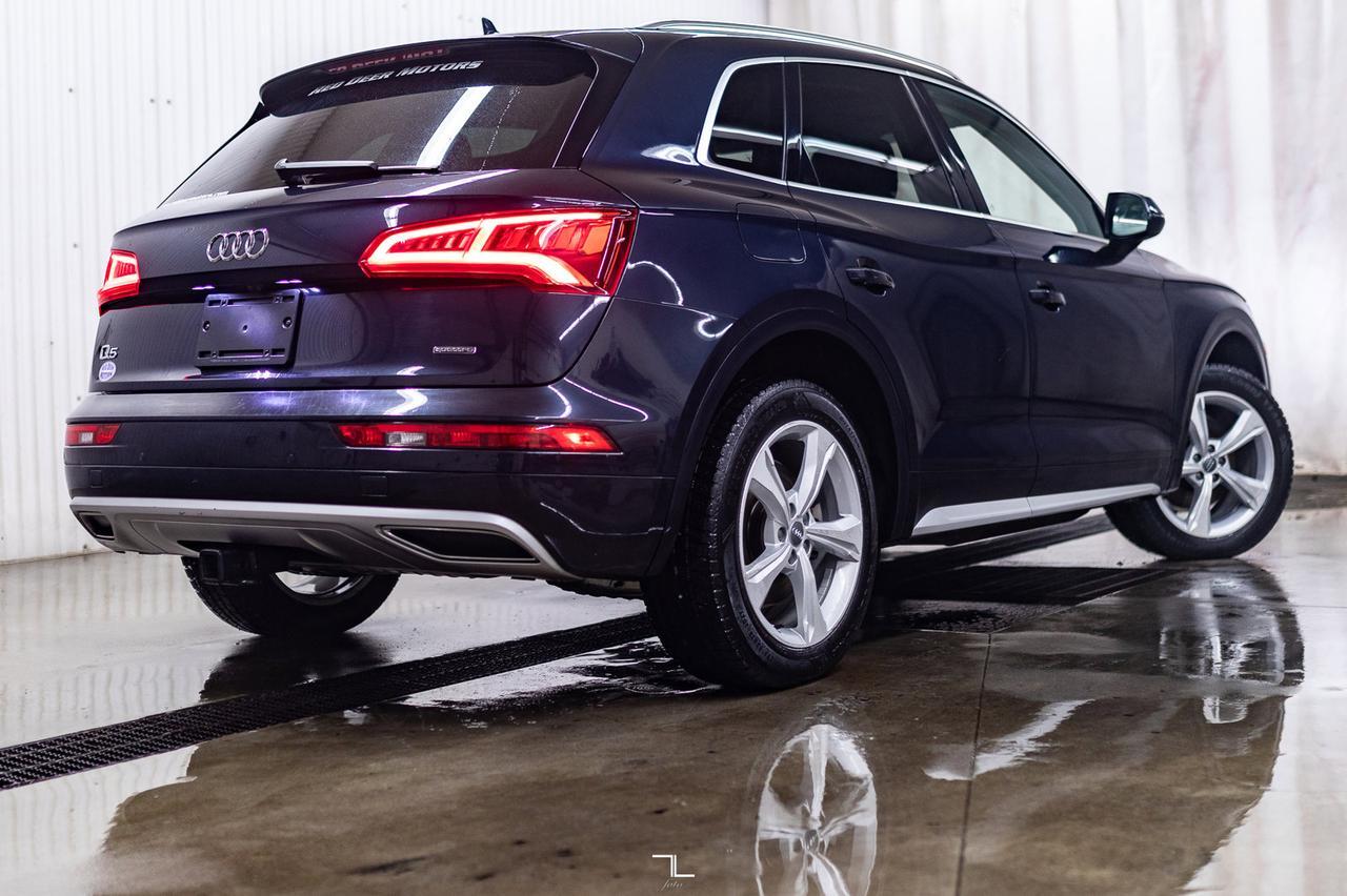2020 Audi Q5 Quattro Premium Plus Leather Roof Nav BCam Red Deer AB