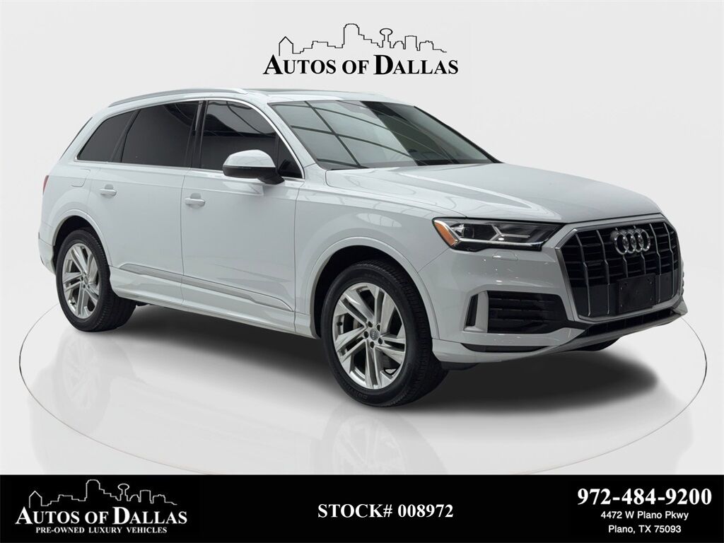 2020 Audi Q7 45 Premium NAV,CAM,PANO,HTD STS,BLIND SPOT,3RD ROW Plano TX
