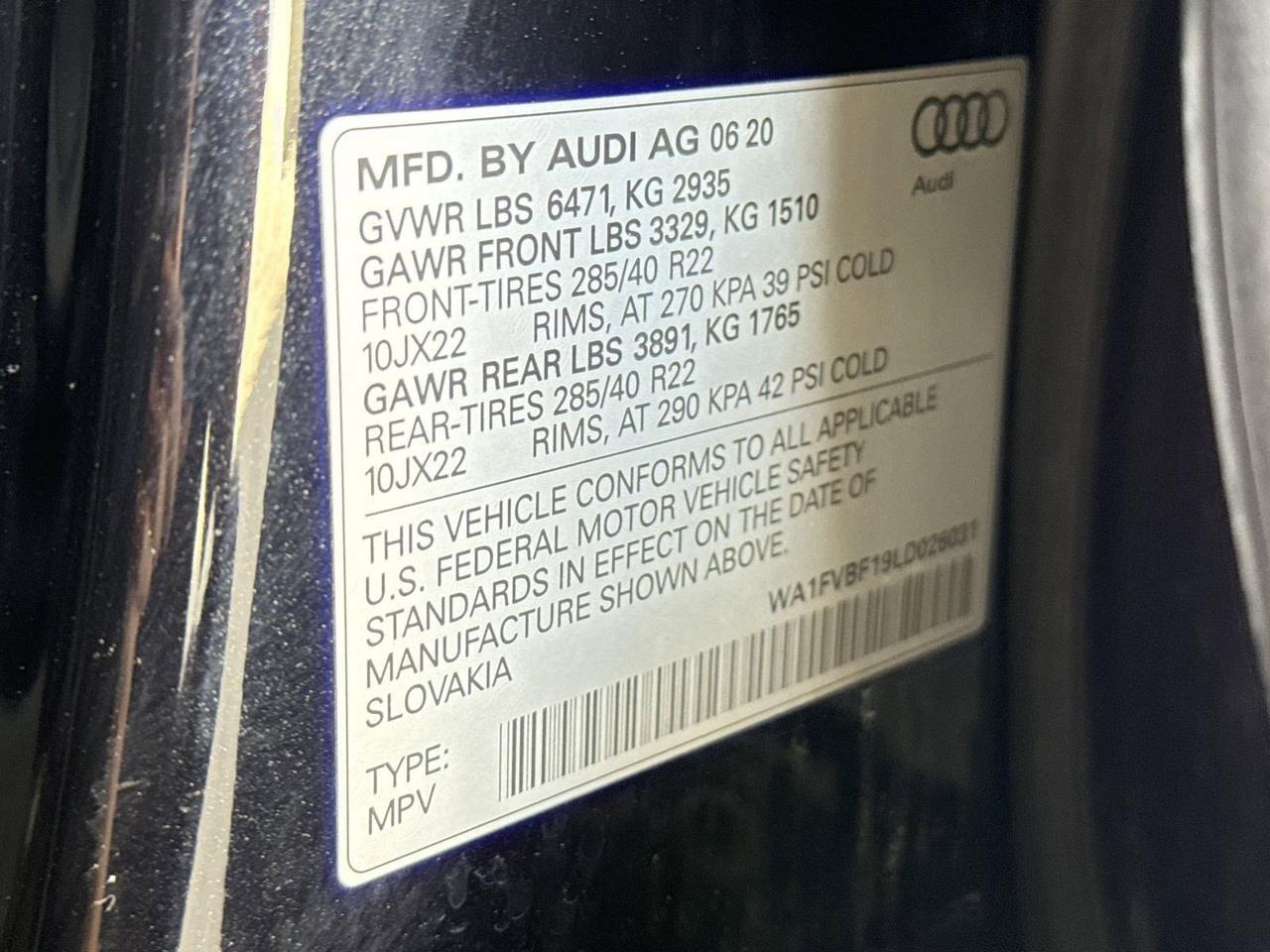 2020 Audi Q8 Prestige San Antonio TX
