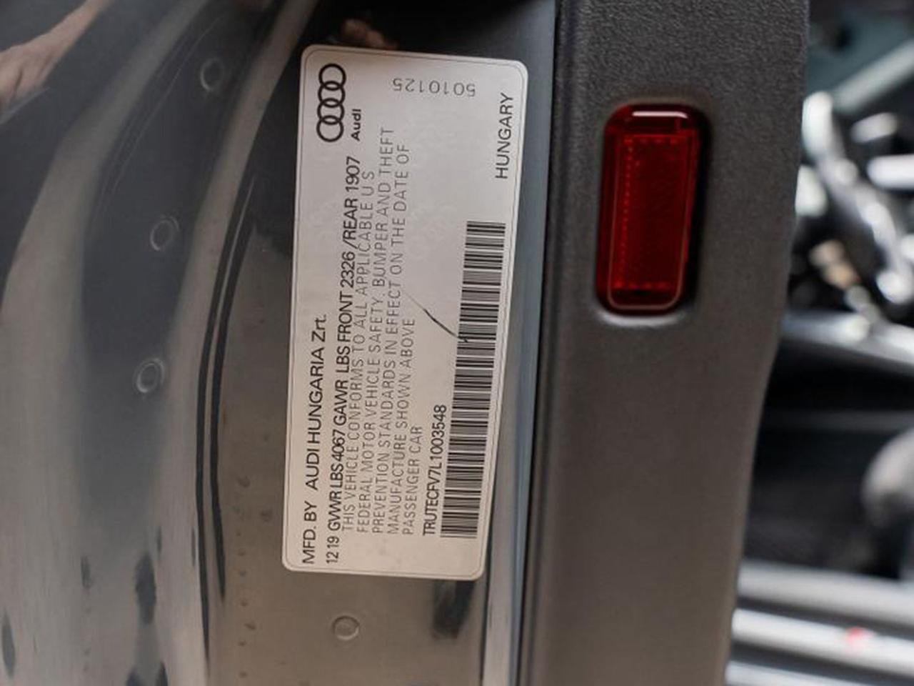 2020 Audi TT 2.0T Roadster Ft Lauderdale FL