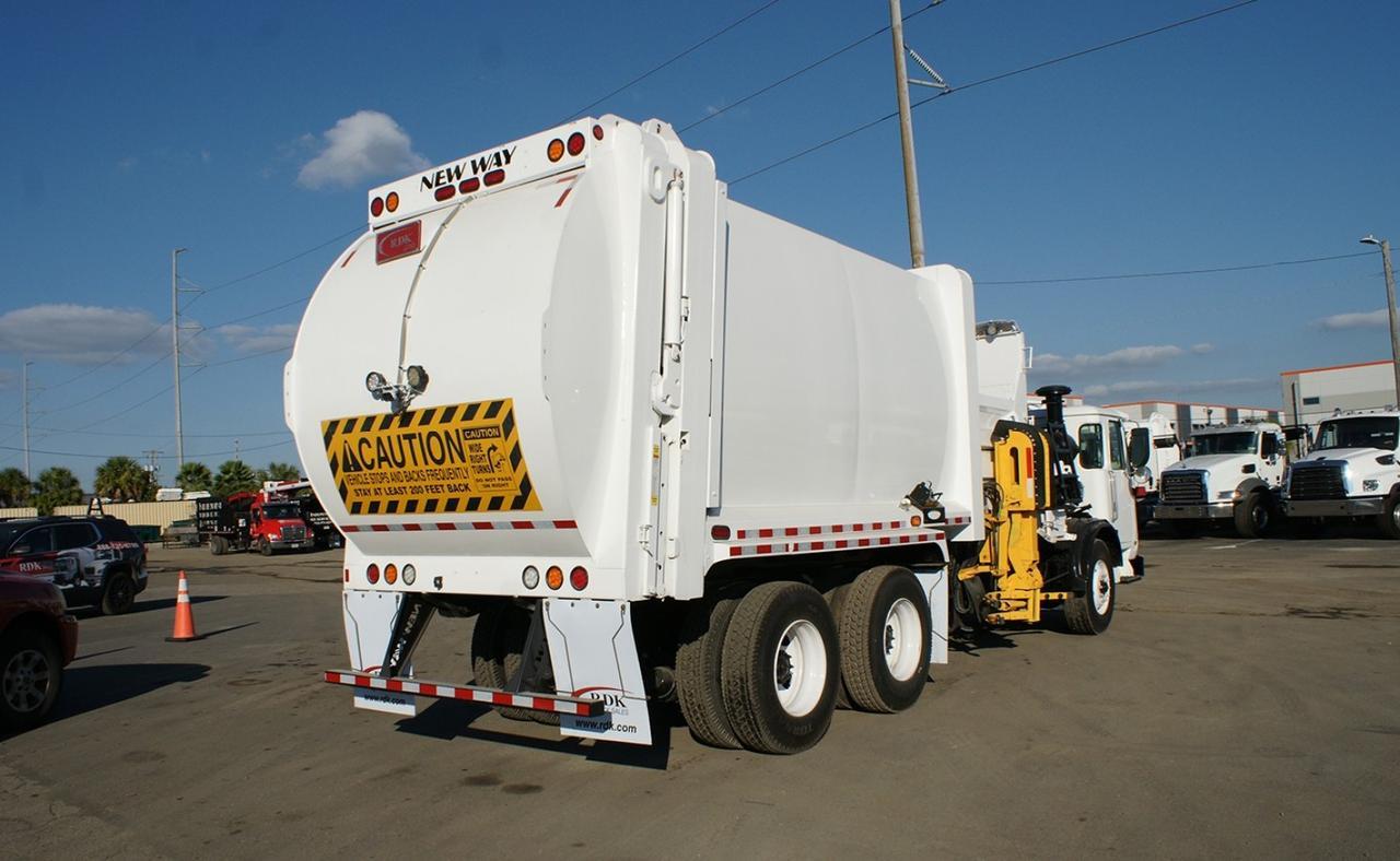 2020 Autocar ACX64 31 Yard New Way Side Loader Garbage Truck Tampa FL