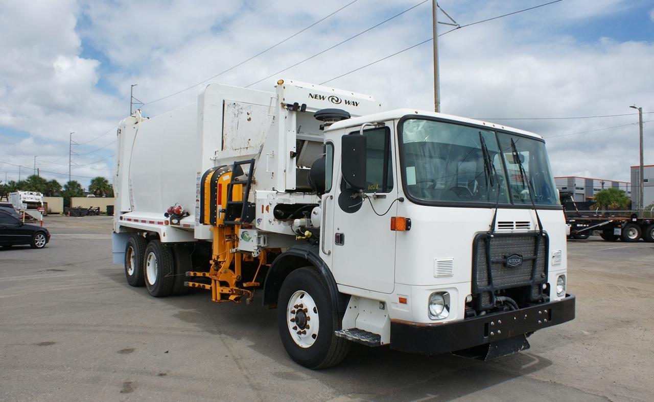 2020 Autocar ACX64 31 Yard New Way Side Loader Garbage Truck Tampa FL