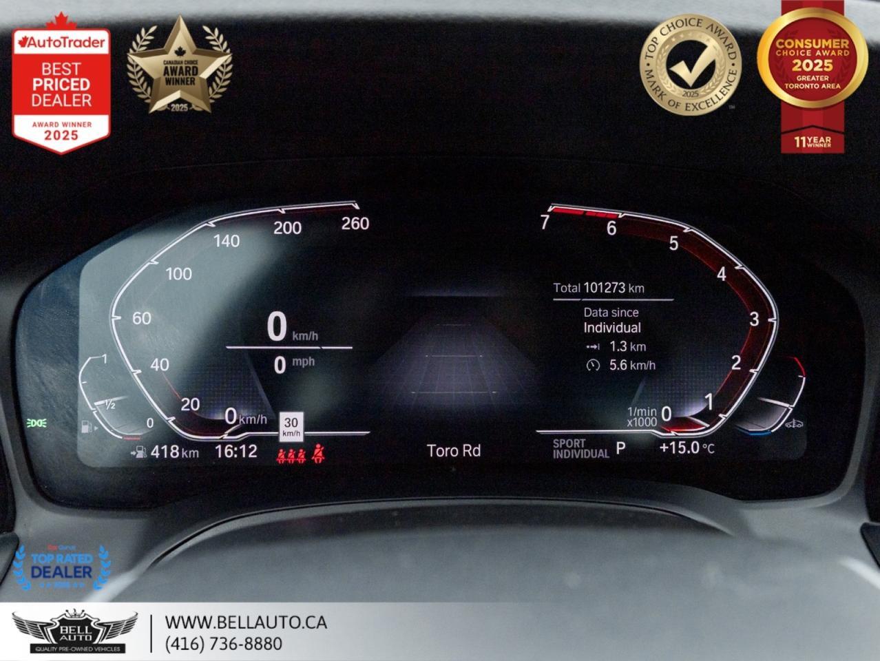 2020 BMW 3 Series 330i xDrive | NAVI | SUNROOF | B.CAM | PARKASST | MMRYSEAT | NOACCIDENT Toronto ON