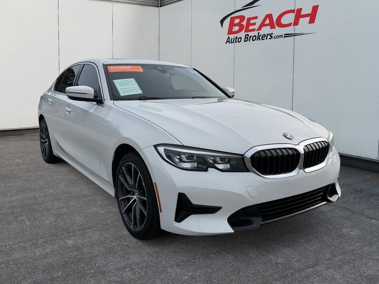 2020 BMW 3 Series 330i xDrive, SUNROOF, HEATED SEATS, NAVIGATION, UNIVERSAL GARAGE DOOR OPENER, BLUETOOTH, PUSH BUTTON START, POWER FOLDING MIRRORS W/ TURN SIGNALS, MEMORY DRIVER SEAT, SPORTS SEATS, COME AND TEST DRIVE THIS BMW TODAY!