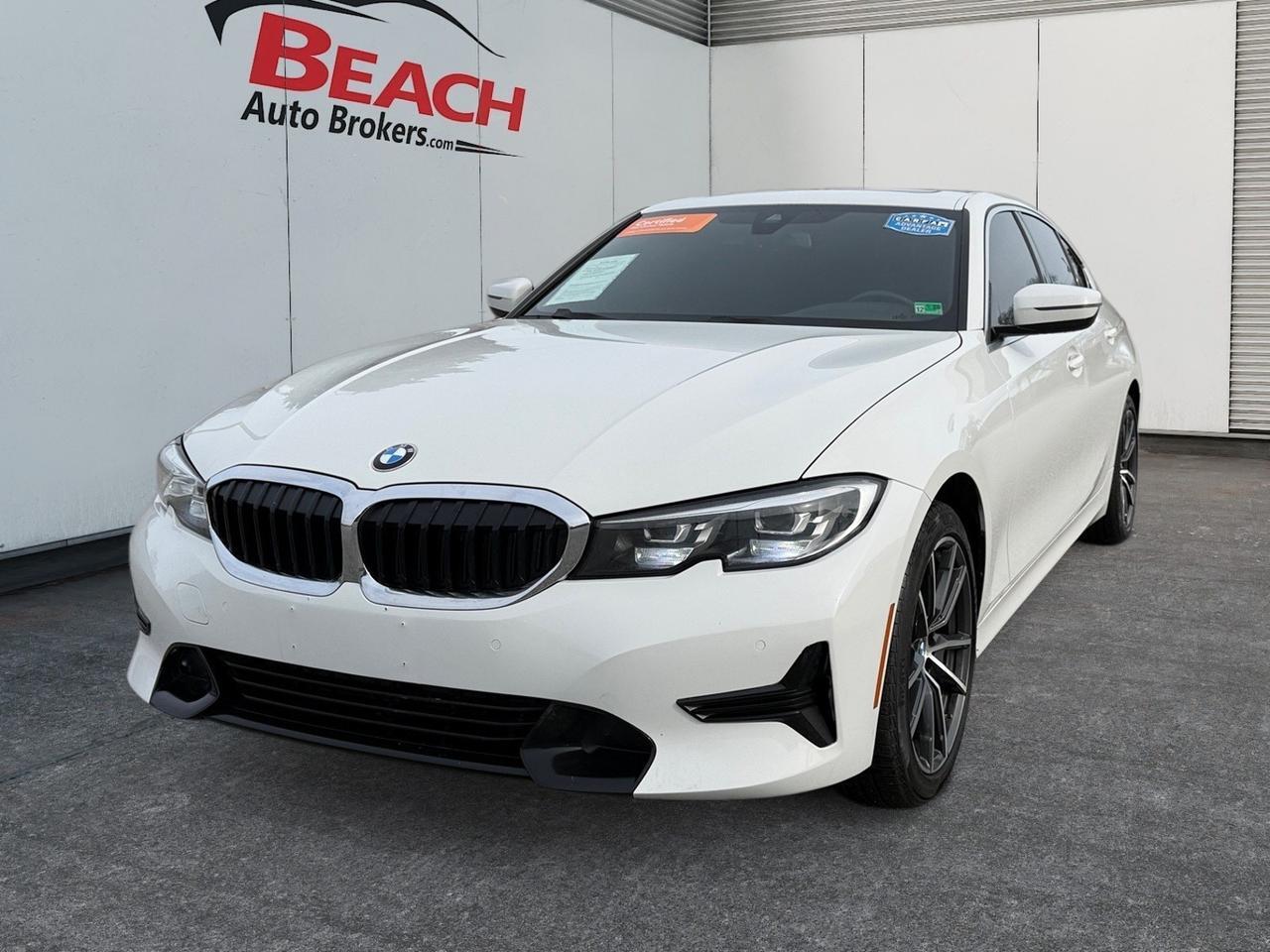 2020 BMW 3 Series 330i xDrive, SUNROOF, HEATED SEATS, NAVIGATION, UNIVERSAL GARAGE DOOR OPENER, BLUETOOTH, PUSH BUTTON START, POWER FOLDING MIRRORS W/ TURN SIGNALS, MEMORY DRIVER SEAT, SPORTS SEATS, COME AND TEST DRIVE THIS BMW TODAY!