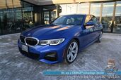 2020 BMW 330i xDrive / AWD / Auto Start / M Sport Pkg / Driver Assist Pro / Power & Heated Leather Seats / Heated Steering Wheel / NAV / HUD / Sunroof / Harman Kardon / Adaptive Cruise / Lane Depart & Blind Spot / Back Up Cam