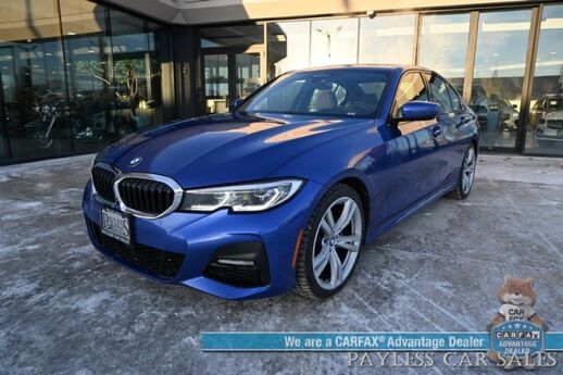 2020 BMW 330i xDrive / AWD / Auto Start / M Sport Pkg / Driver Assist Pro / Power & Heated Leather Seats / Heated Steering Wheel / NAV / HUD / Sunroof / Harman Kardon / Adaptive Cruise / Lane Depart & Blind Spot / Back Up Cam Anchorage AK
