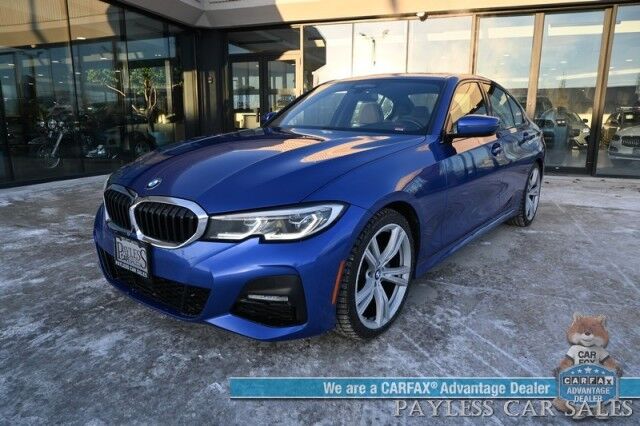2020 BMW 330i xDrive / AWD / Auto Start / M Sport Pkg / Driver Assist Pro / Power & Heated Leather Seats / Heated Steering Wheel / NAV / HUD / Sunroof / Harman Kardon / Adaptive Cruise / Lane Depart & Blind Spot / Back Up Cam Anchorage AK 2020 BMW 330i xDrive / AWD / Auto Start / M Sport Pkg / Driver Assist Pro / Power & Heated Leather Seats / Heated Steering Wheel / NAV / HUD / Sunroof / Harman Kardon / Adaptive Cruise / Lane Depart & Blind Spot / Back Up Cam Anchorage AK