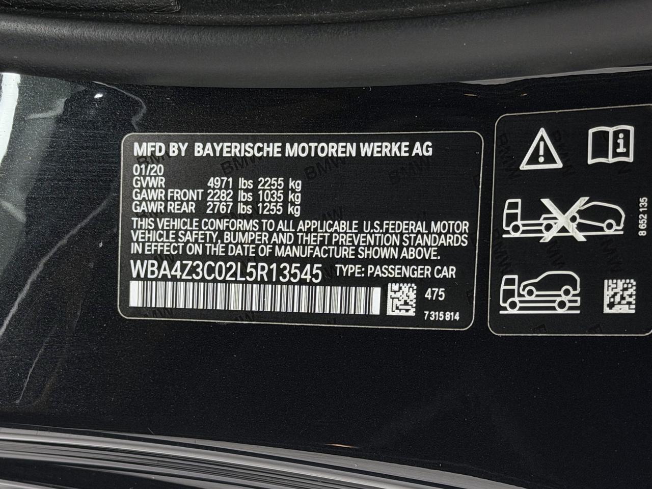 2020 BMW 4 Series 430I Xdrive Newark DE