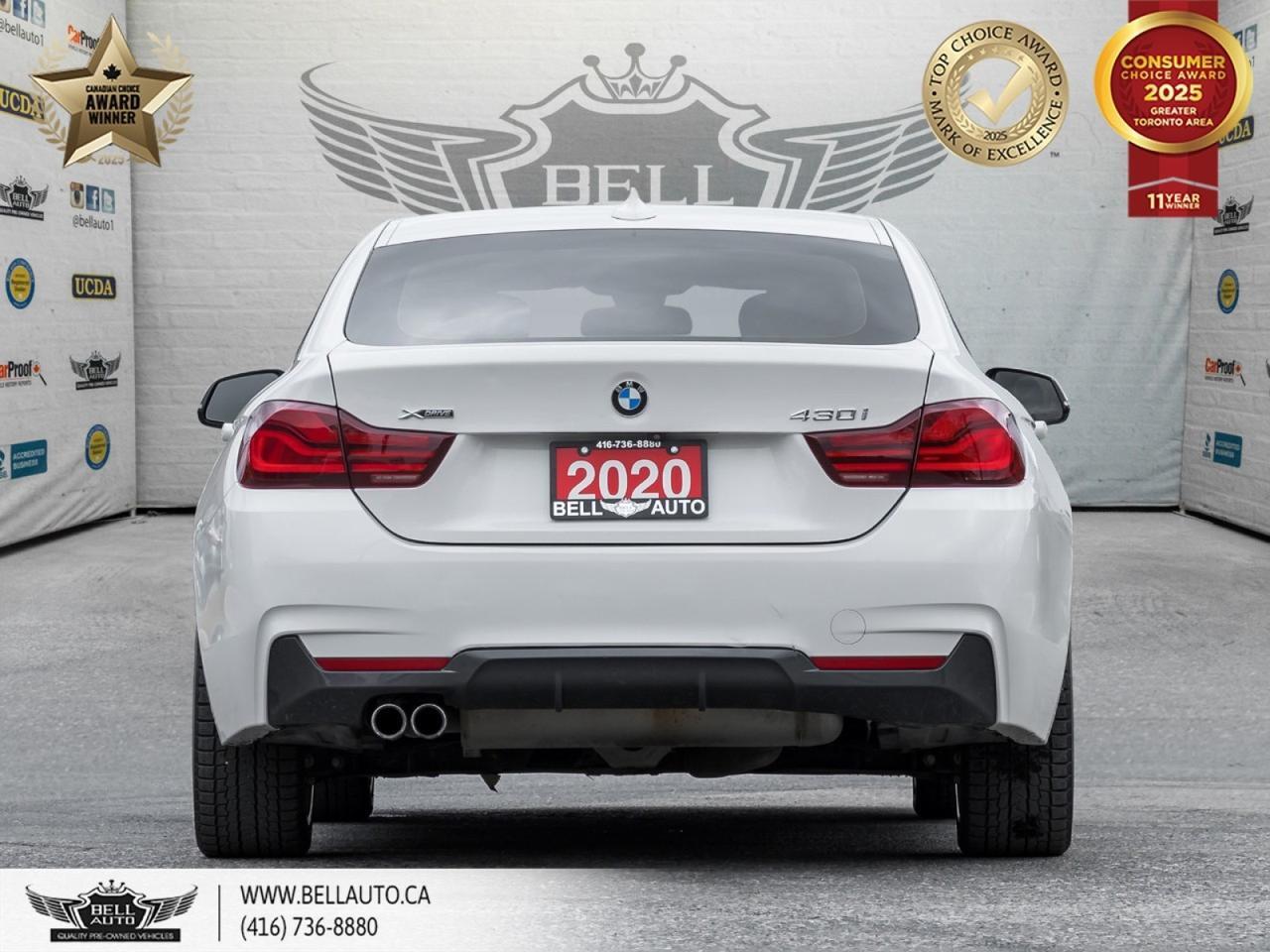 2020 BMW 4 Series 430i GranCoupe xDrive | M-SPORTPKG | REDLEATHER | NAVI | MOONROOF | BACKUPCAM | NOACCIDENT Toronto ON
