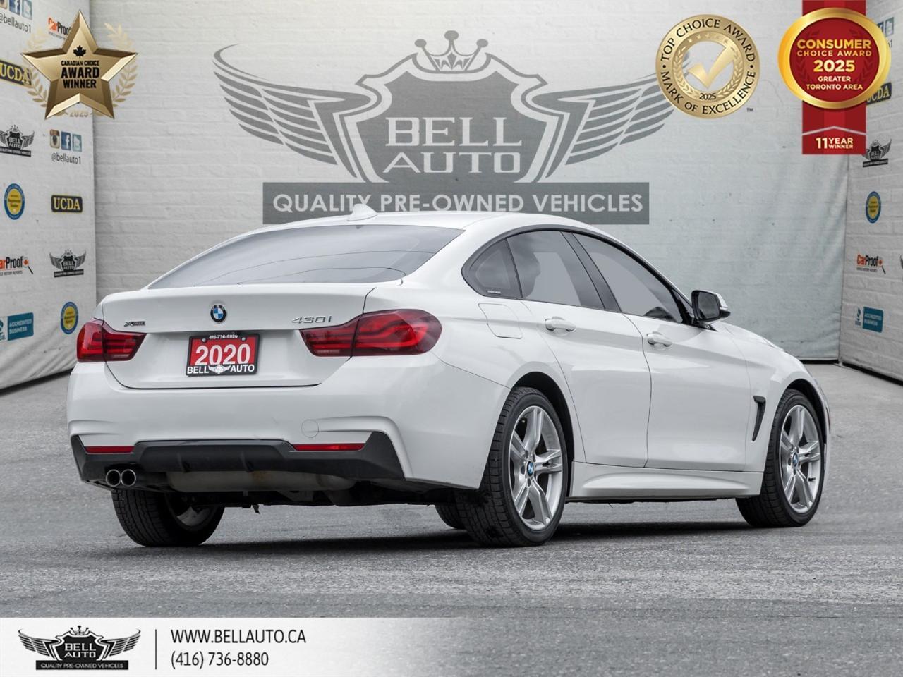 2020 BMW 4 Series 430i GranCoupe xDrive | M-SPORTPKG | REDLEATHER | NAVI | MOONROOF | BACKUPCAM | NOACCIDENT Toronto ON