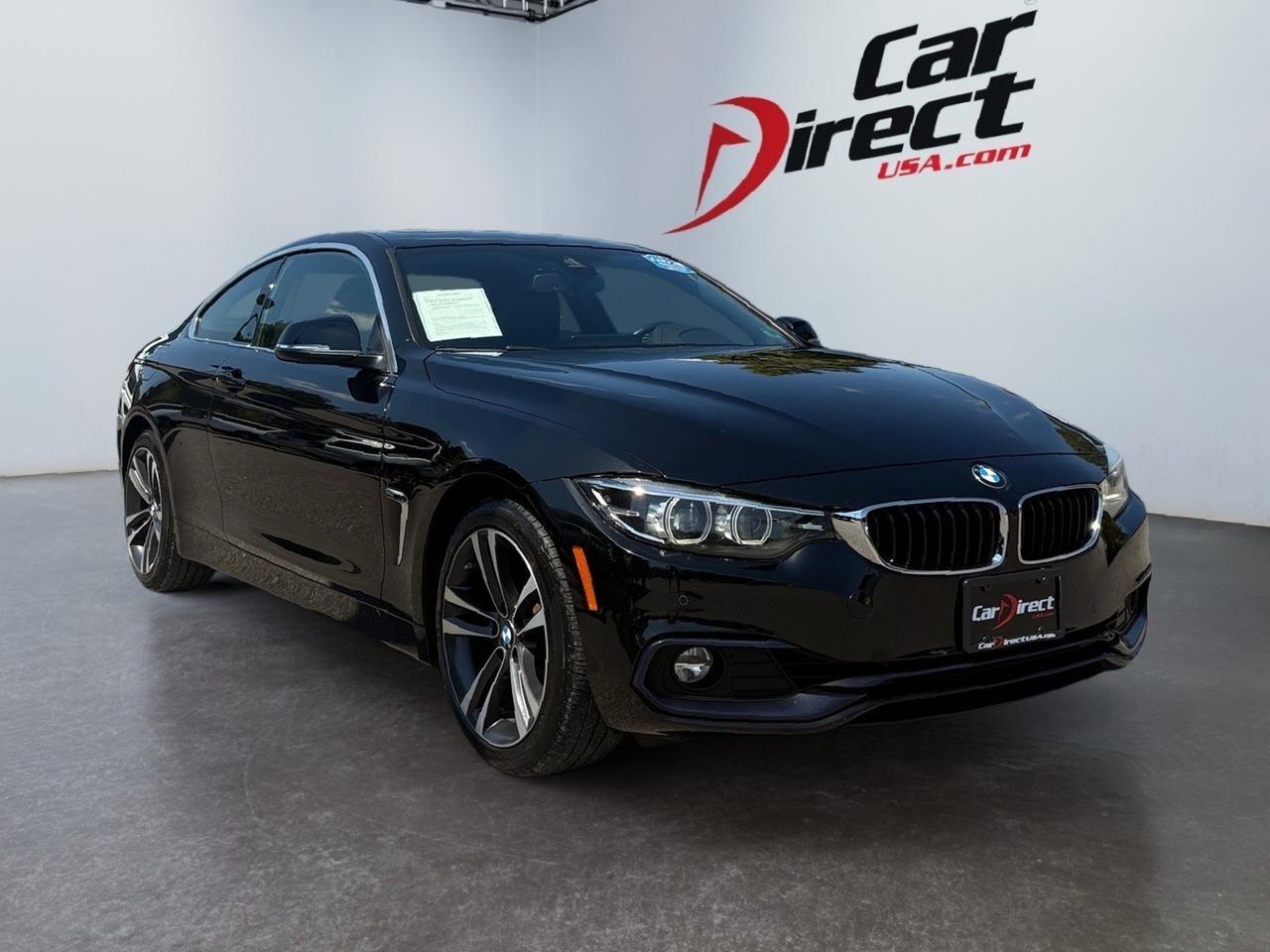 2020 BMW 4 Series 430i xDrive, BACKUP CAMERA WITH PARKING SENSORS, HEATED SEATS, NAVIGATION, SUNROOF, REMOTE START, LOW MILES, CLEAN CARFAX, CRUISE DOWN THE ROAD IN LUXURY!