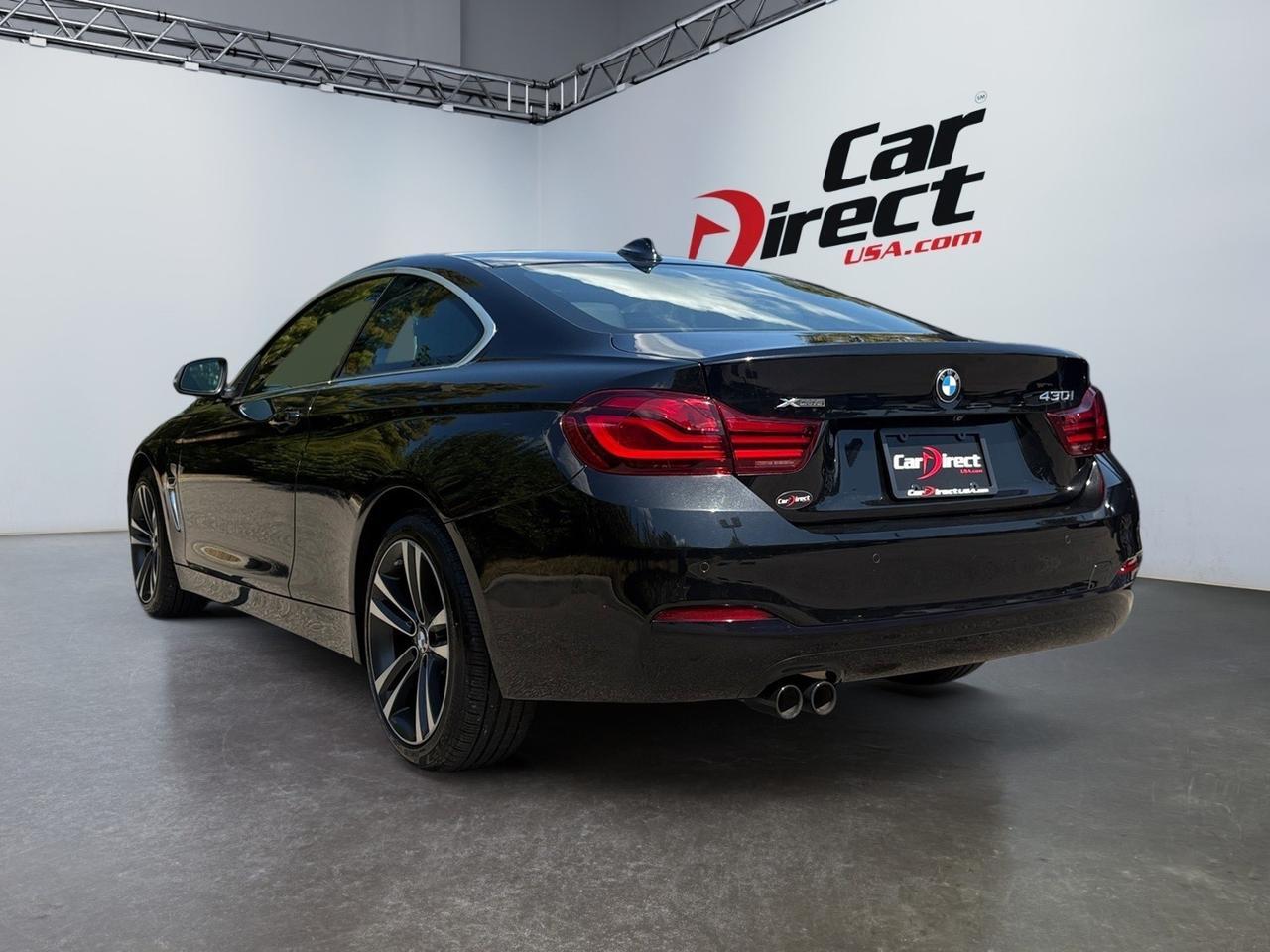 2020 BMW 4 Series 430i xDrive, BACKUP CAMERA WITH PARKING SENSORS, HEATED SEATS, NAVIGATION, SUNROOF, REMOTE START, LOW MILES, CLEAN CARFAX, CRUISE DOWN THE ROAD IN LUXURY! Virginia Beach VA
