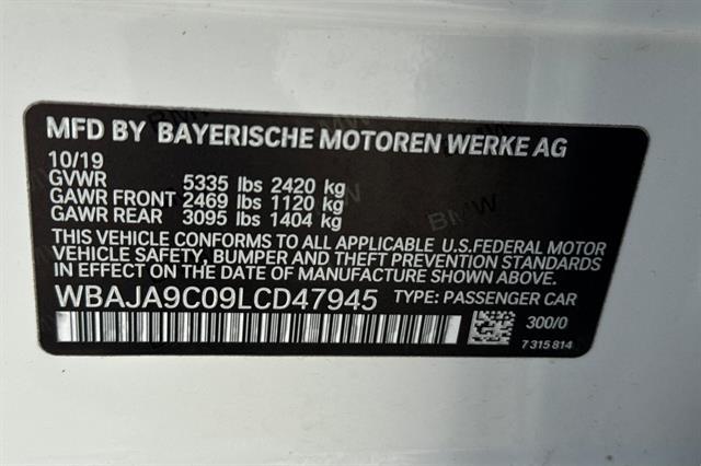 2020 BMW 530e iPerformance 530e iPerformance San Luis Obispo CA