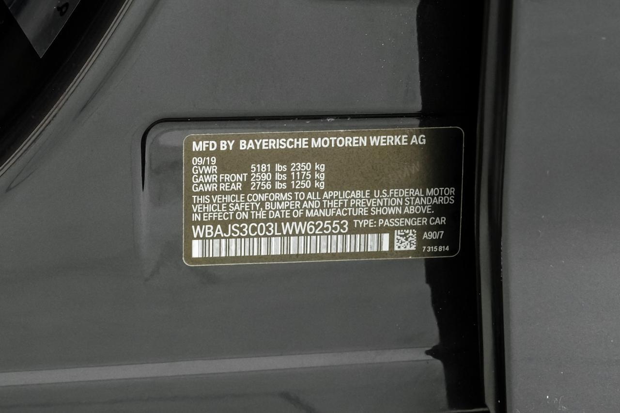 2020 BMW 540i xDrive AWD DRIVING ASSIST PLUS PKG BLIND SPOT ASSIST NAVIGATION SUNROOF Carrollton TX