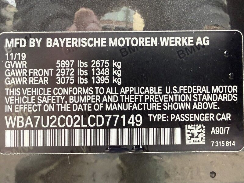 2020 BMW 7 Series 750i xDrive AWD Arlington VA