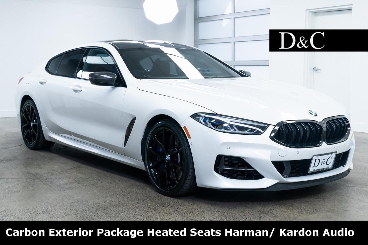 2020 BMW 8 Series M850i xDrive Gran Coupe Carbon Exterior Package Heated Seats Harman/ Kardo Portland OR