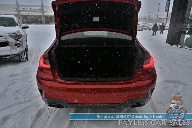2020 BMW M340i xDrive / AWD / Auto Start / Premium Pkg / Power & Heated Leather Seats / Heated Steering Wheel / HUD / NAV / Sunroof / Apple CarPlay & Android Auto / Back Up Camera / Keyless Entry & Start / 30 MPG Anchorage AK