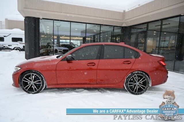 2020 BMW M340i xDrive / AWD / Auto Start / Premium Pkg / Power & Heated Leather Seats / Heated Steering Wheel / HUD / NAV / Sunroof / Apple CarPlay & Android Auto / Back Up Camera / Keyless Entry & Start / 30 MPG