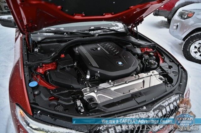 2020 BMW M340i xDrive / AWD / Auto Start / Premium Pkg / Power & Heated Leather Seats / Heated Steering Wheel / HUD / NAV / Sunroof / Apple CarPlay & Android Auto / Back Up Camera / Keyless Entry & Start / 30 MPG Anchorage AK