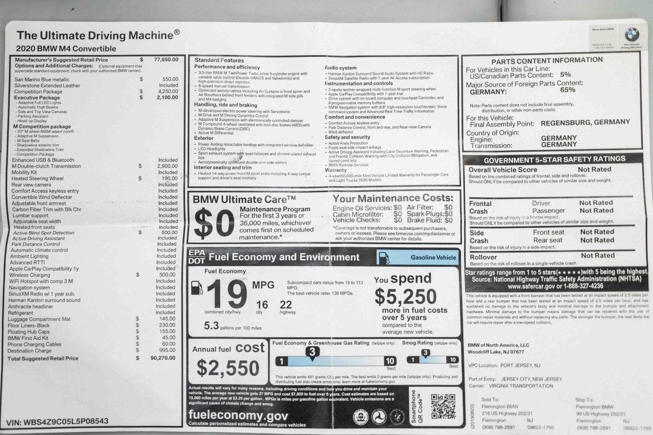 2020 BMW M4 Marietta GA