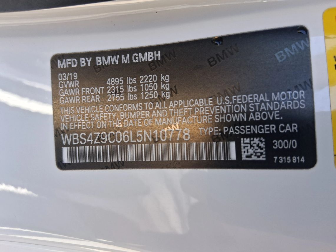 2020 BMW M4 Convertible 2D Maitland FL
