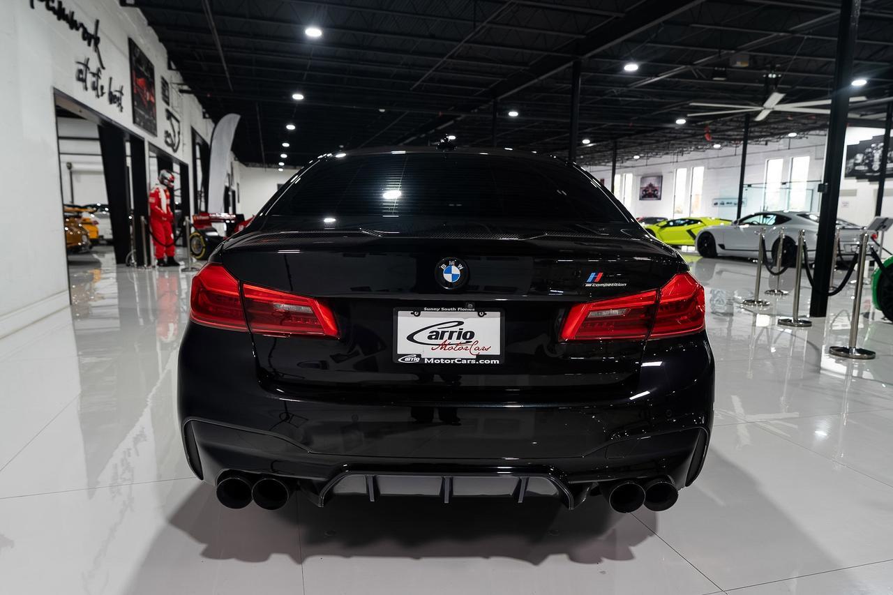 2020 BMW M5 Competition Black Sapphire paint, 360 camera, Bowers & Wilkins audio system AND MUCH MORE!! Fort Lauderdale FL