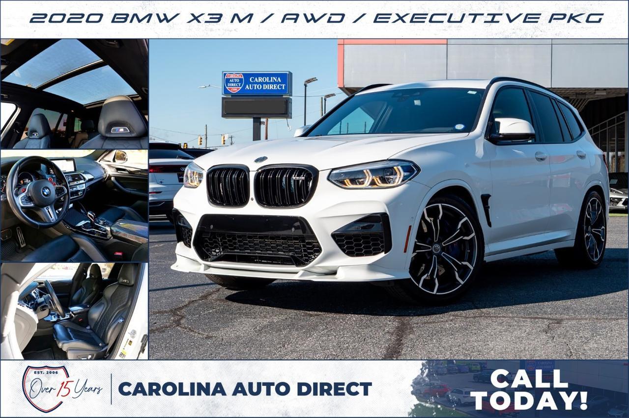 2020 BMW X3 M / AWD / Executive PKG / M Sport Seats!