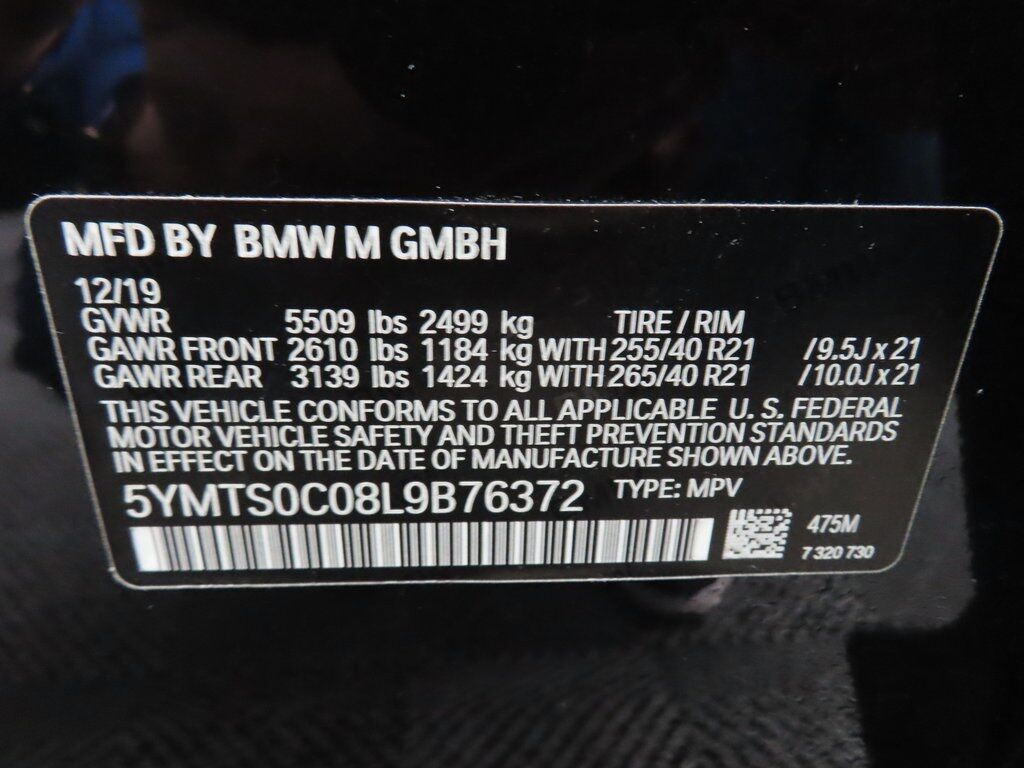2020 BMW X3 M AWD Fond du Lac WI
