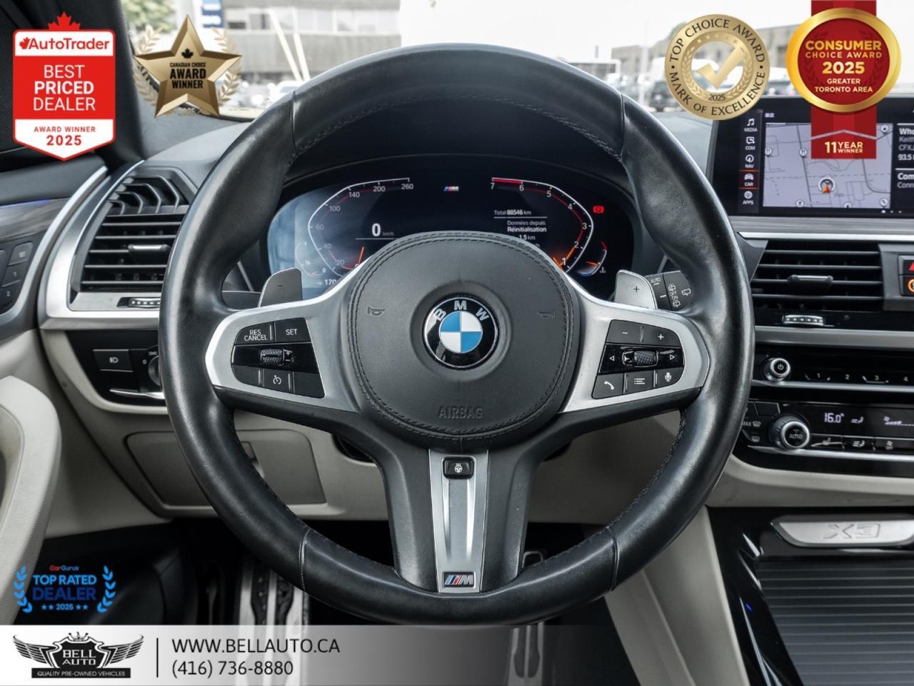 2020 BMW X3 xDrive30i | M-SPRTPKG | NAVI | B.CAM | PANO | NOACCIDENT Toronto ON