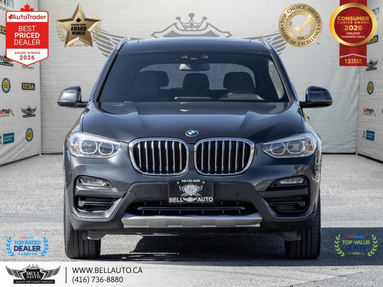 2020 BMW X3 xDrive30i | NAVI | B.CAM | PANO | NOACCIDENT Toronto ON