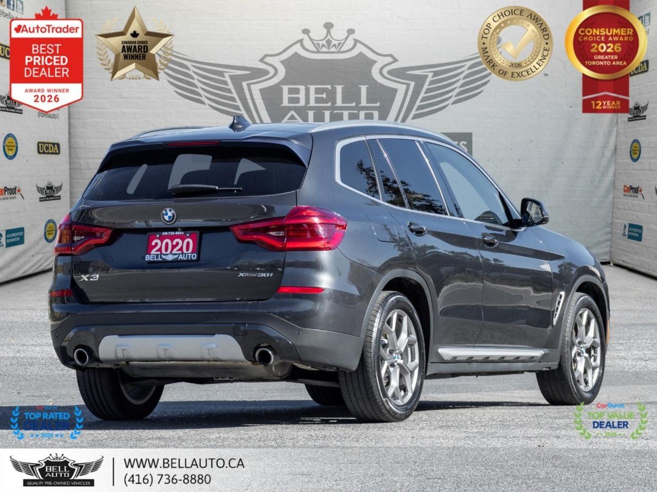 2020 BMW X3 xDrive30i | NAVI | B.CAM | PANO | NOACCIDENT Toronto ON