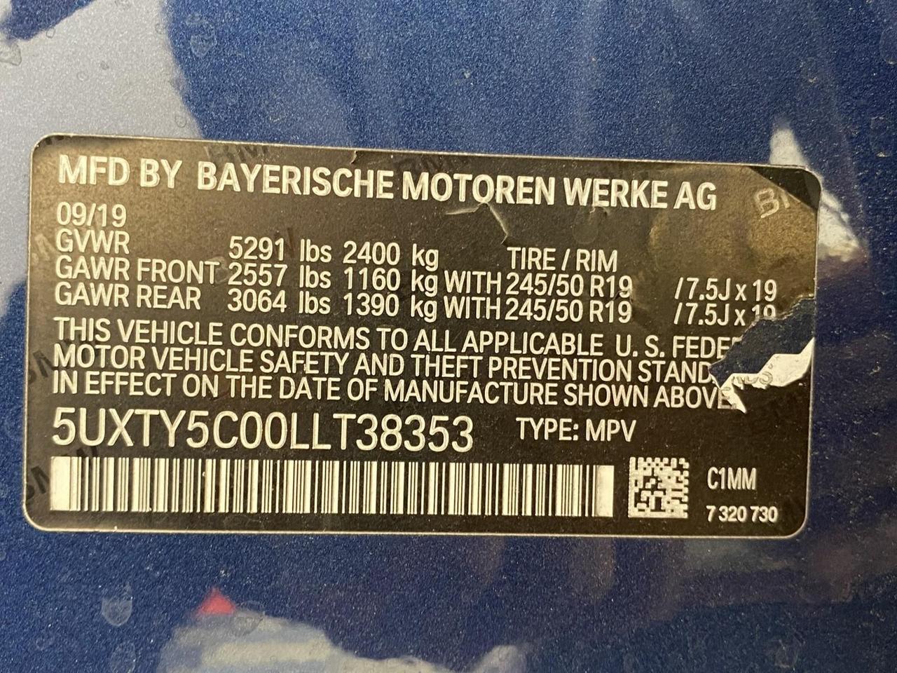 2020 BMW X3 xDrive30i Richmond Hill NY