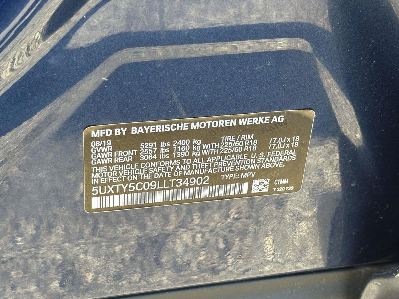 2020 BMW X3 xDrive30i Alexandria VA