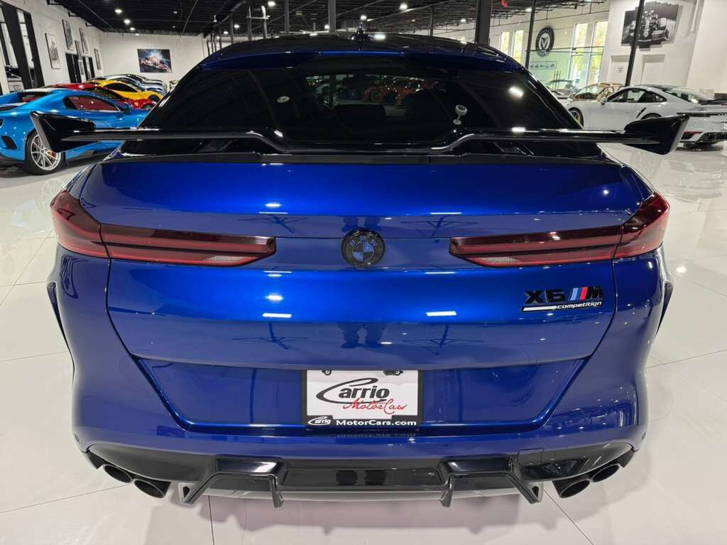 2020 BMW X6 M Competition Marina Bay Blue paint, interior carbon trim,extended leather,Bowers & Wilkins AND MORE!! Fort Lauderdale FL