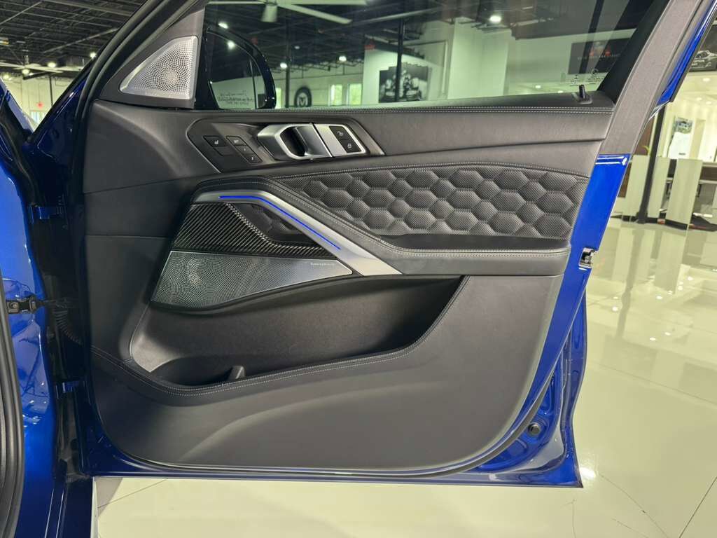 2020 BMW X6 M Competition Marina Bay Blue paint, interior carbon trim,extended leather,Bowers & Wilkins AND MORE!! Fort Lauderdale FL