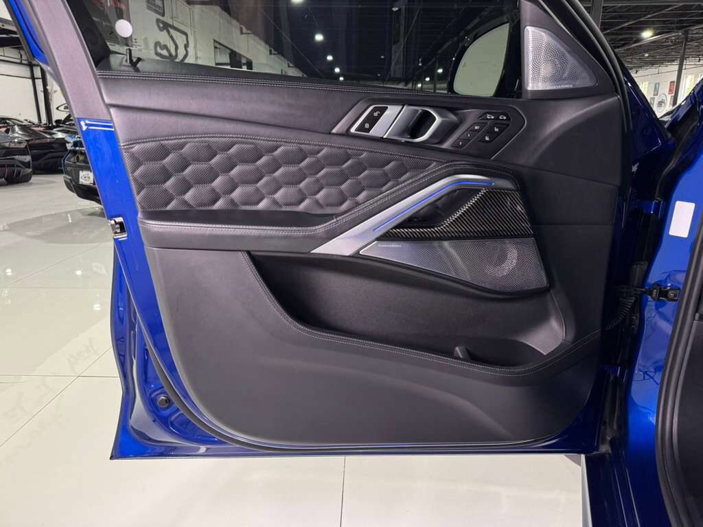 2020 BMW X6 M Competition Marina Bay Blue paint, interior carbon trim,extended leather,Bowers & Wilkins AND MORE!! Fort Lauderdale FL