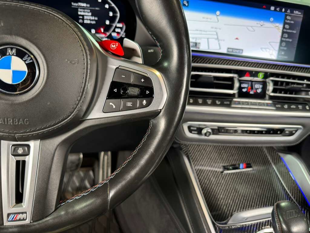 2020 BMW X6 M Competition Marina Bay Blue paint, interior carbon trim,extended leather,Bowers & Wilkins AND MORE!! Fort Lauderdale FL