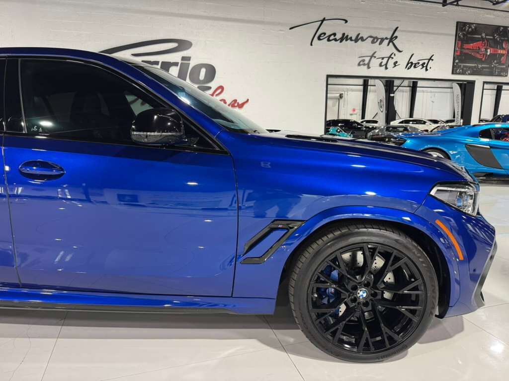 2020 BMW X6 M Competition Marina Bay Blue paint, interior carbon trim,extended leather,Bowers & Wilkins AND MORE!! Fort Lauderdale FL