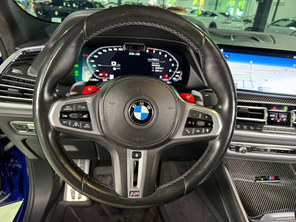2020 BMW X6 M Competition Marina Bay Blue paint, interior carbon trim,extended leather,Bowers & Wilkins AND MORE!! Fort Lauderdale FL