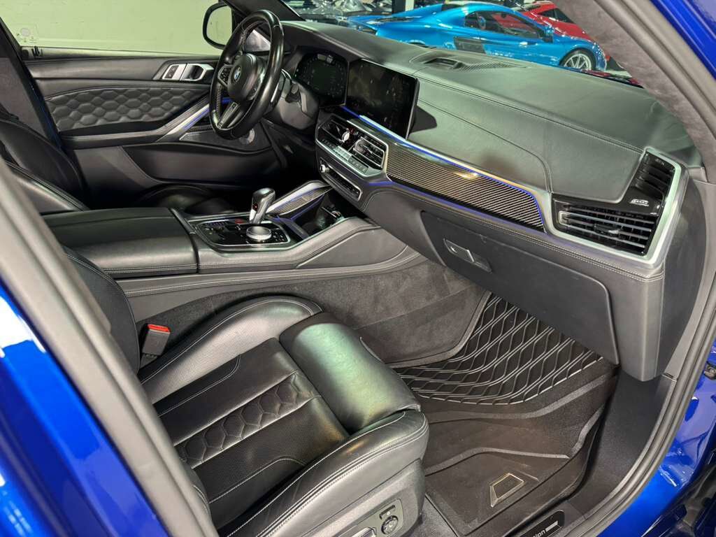 2020 BMW X6 M Competition Marina Bay Blue paint, interior carbon trim,extended leather,Bowers & Wilkins AND MORE!! Fort Lauderdale FL