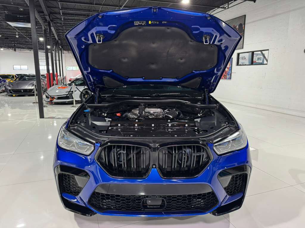 2020 BMW X6 M Competition Marina Bay Blue paint, interior carbon trim,extended leather,Bowers & Wilkins AND MORE!! Fort Lauderdale FL