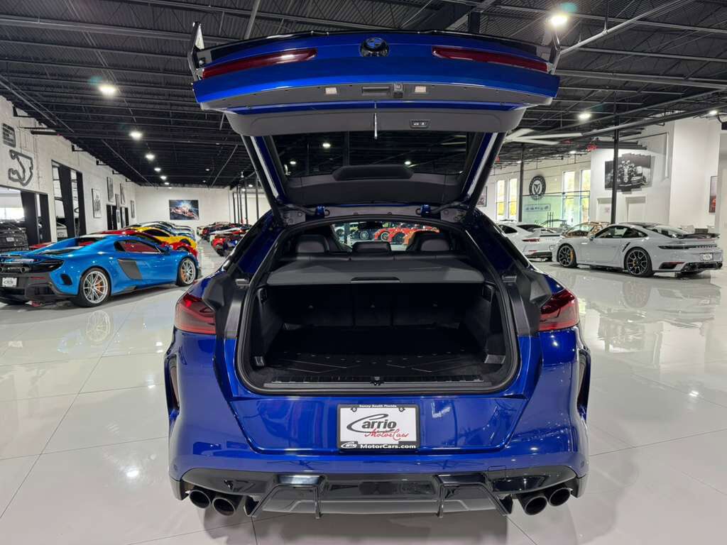 2020 BMW X6 M Competition Marina Bay Blue paint, interior carbon trim,extended leather,Bowers & Wilkins AND MORE!! Fort Lauderdale FL