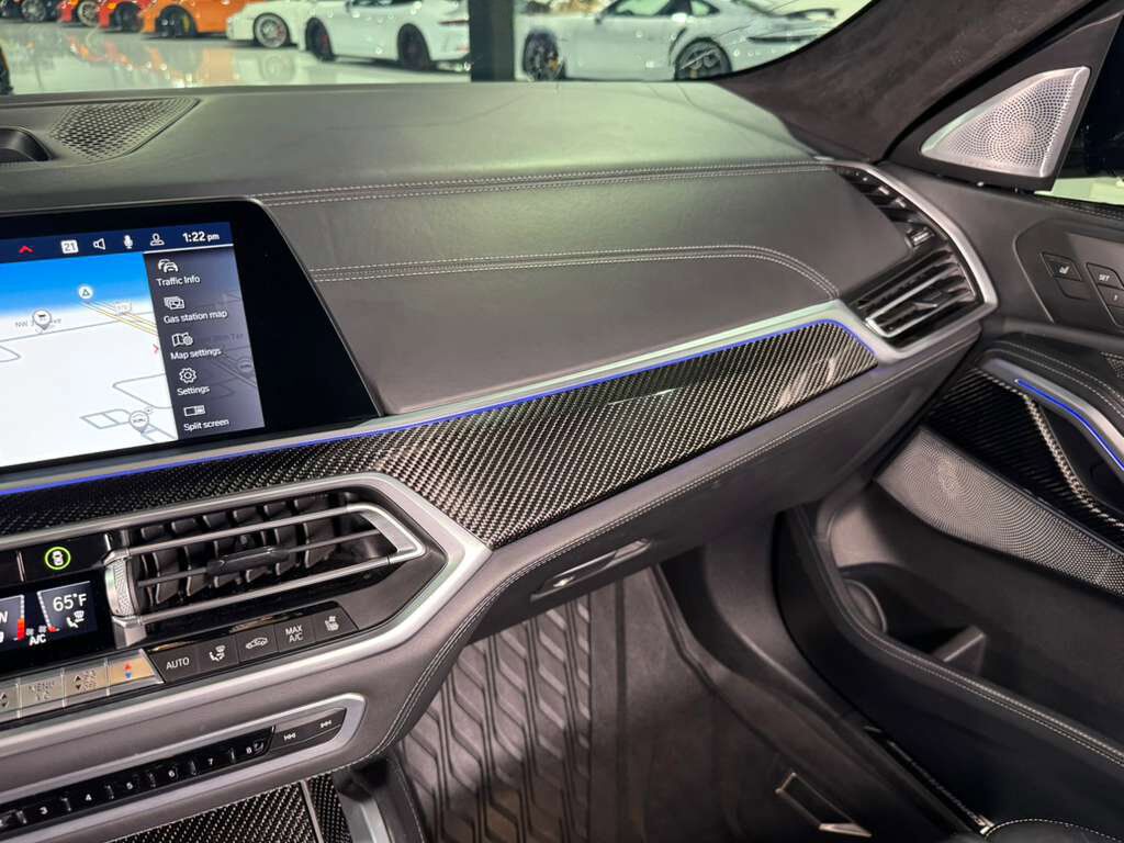 2020 BMW X6 M Competition Marina Bay Blue paint, interior carbon trim,extended leather,Bowers & Wilkins AND MORE!! Fort Lauderdale FL