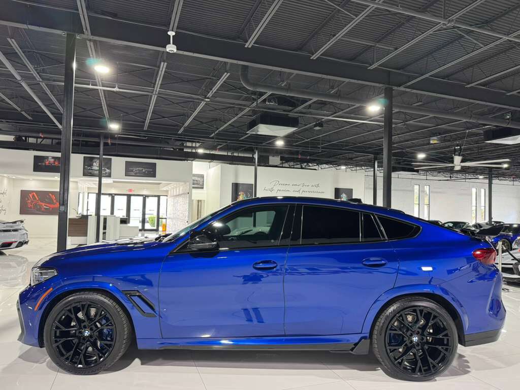 2020 BMW X6 M Competition Marina Bay Blue paint, interior carbon trim,extended leather,Bowers & Wilkins AND MORE!! Fort Lauderdale FL