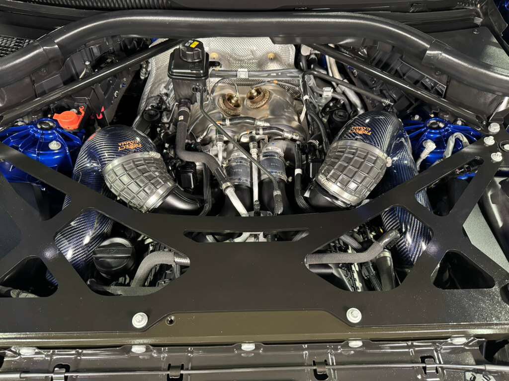 2020 BMW X6 M Competition Marina Bay Blue paint, interior carbon trim,extended leather,Bowers & Wilkins AND MORE!! Fort Lauderdale FL