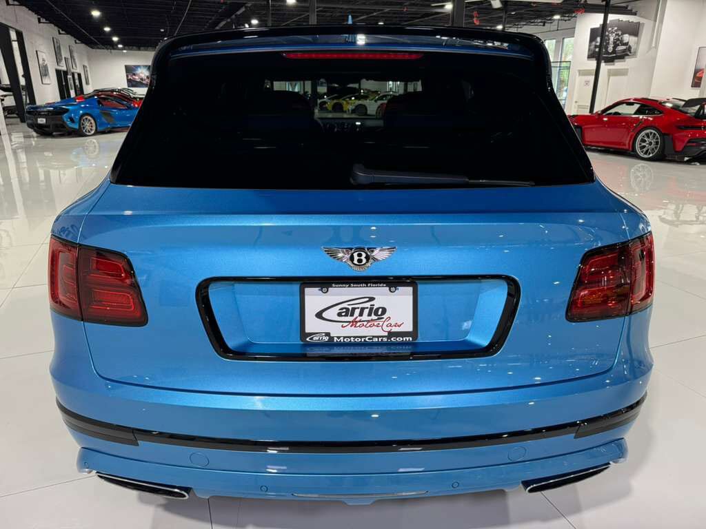 2020 Bentley Bentayga Speed Kingfisher paint, Blackline Specification, leather/alcantara interior AND MUCH MORE!! Fort Lauderdale FL