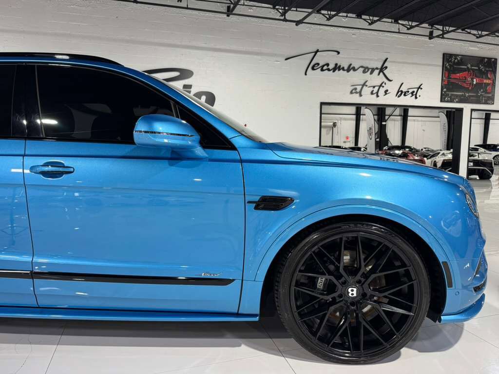 2020 Bentley Bentayga Speed Kingfisher paint, Blackline Specification, leather/alcantara interior AND MUCH MORE!! Fort Lauderdale FL