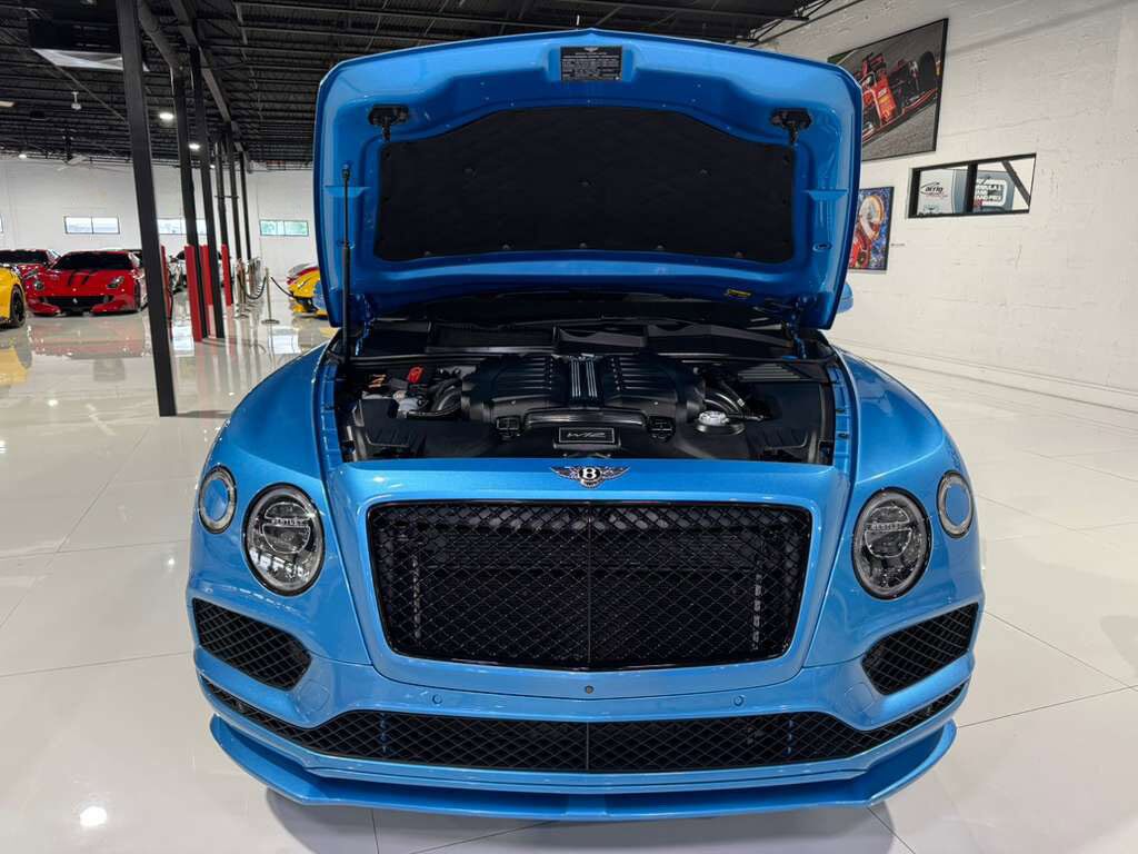 2020 Bentley Bentayga Speed Kingfisher paint, Blackline Specification, leather/alcantara interior AND MUCH MORE!! Fort Lauderdale FL